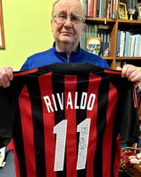 Rivaldo Official AC Milan Signed Shirt, 2002/03