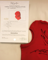 Face Mask Signed by Felipe Massa and Michael Schumacher