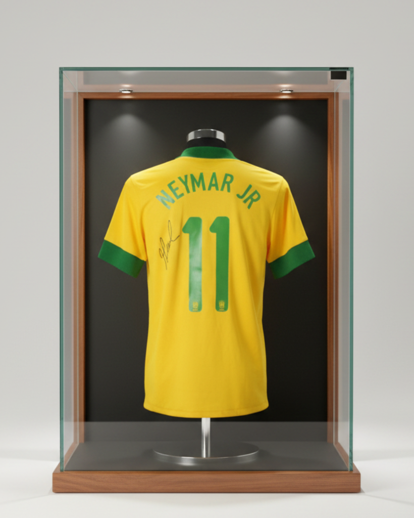 Brazil National Team Jersey signed by Neymar Jr.