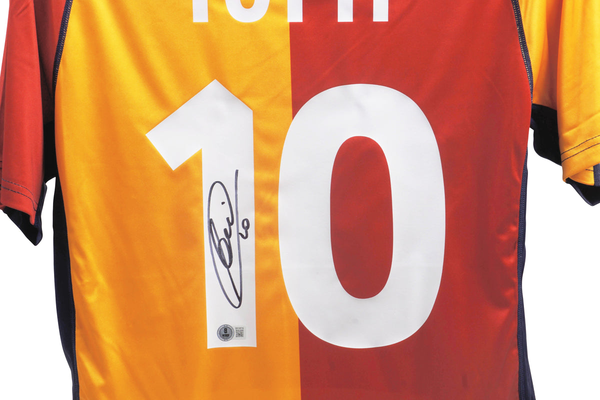 Francesco Totti Signed AS Roma Replica Shirt, additional view