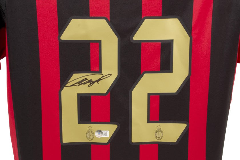 Kaka Signed AC Milan Replica Shirt, signature detail