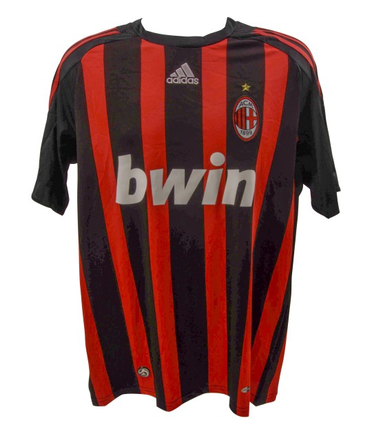 Kaka Signed AC Milan Replica Shirt, AC Milan emblem detail