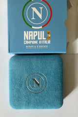 Napoli Scudetto silver medal, reverse showing Naples street celebration