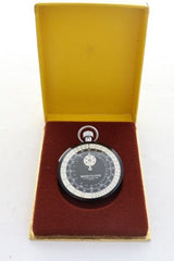 Breitling Chronoslide 1971 chronograph stopwatch, dial view