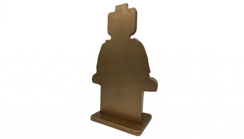 "Alter Ego Oscar Bronze" - Sculpture by Alessandro Piano, back view