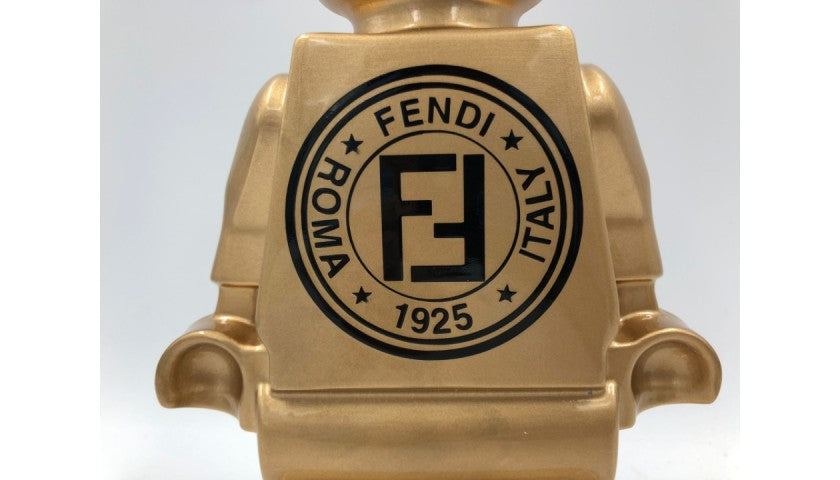 "Alter Ego Oscar Bronze" - Sculpture by Alessandro Piano, detail view