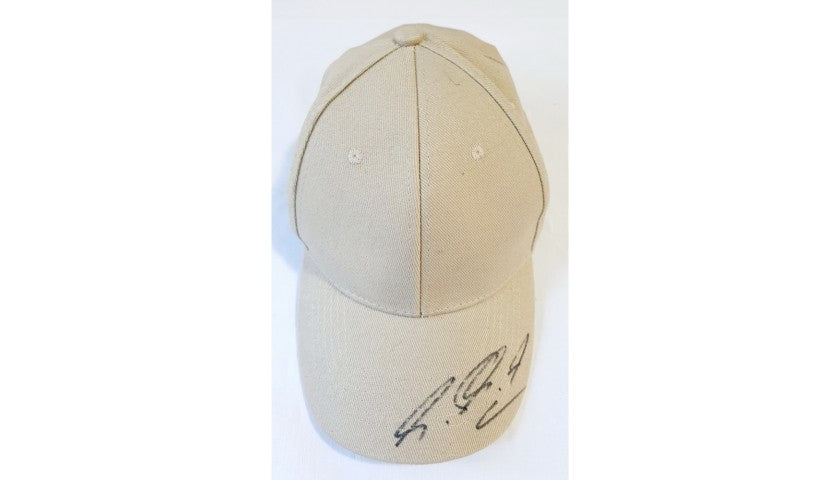 Michael Schumacher signed cap, full display