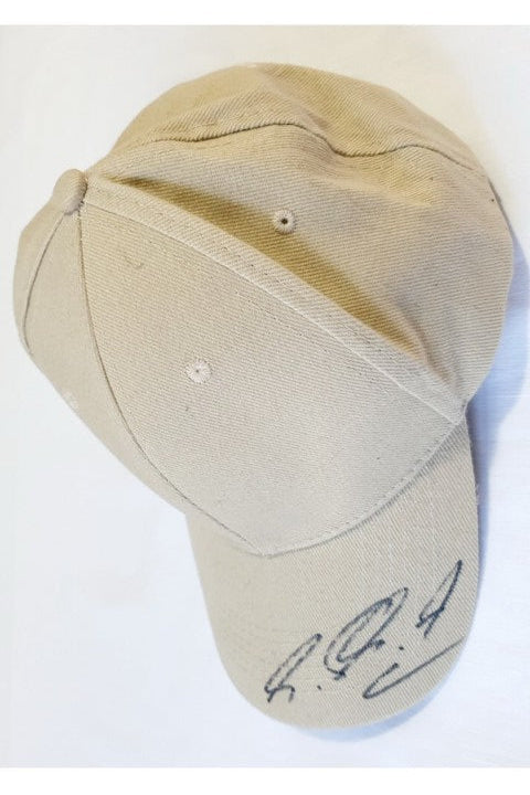 Cap signed by Michael Schumacher, front view
