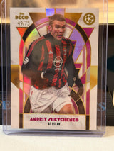 Andriy Shevchenko Deco Legends – 2024-25 Topps Deco UEFA Club Competitions – AC Milan trading card, front