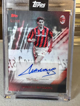 Daniele Massaro I Rossoneri Autograph – Topps AC Milan 125° Anniversario – AC Milan trading card, front