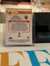 Stephan El Shaarawy 114/125 Pink Mosaic Parallel – 2024-25 Topps Merlin Collections UEFA – AS Roma trading card, back