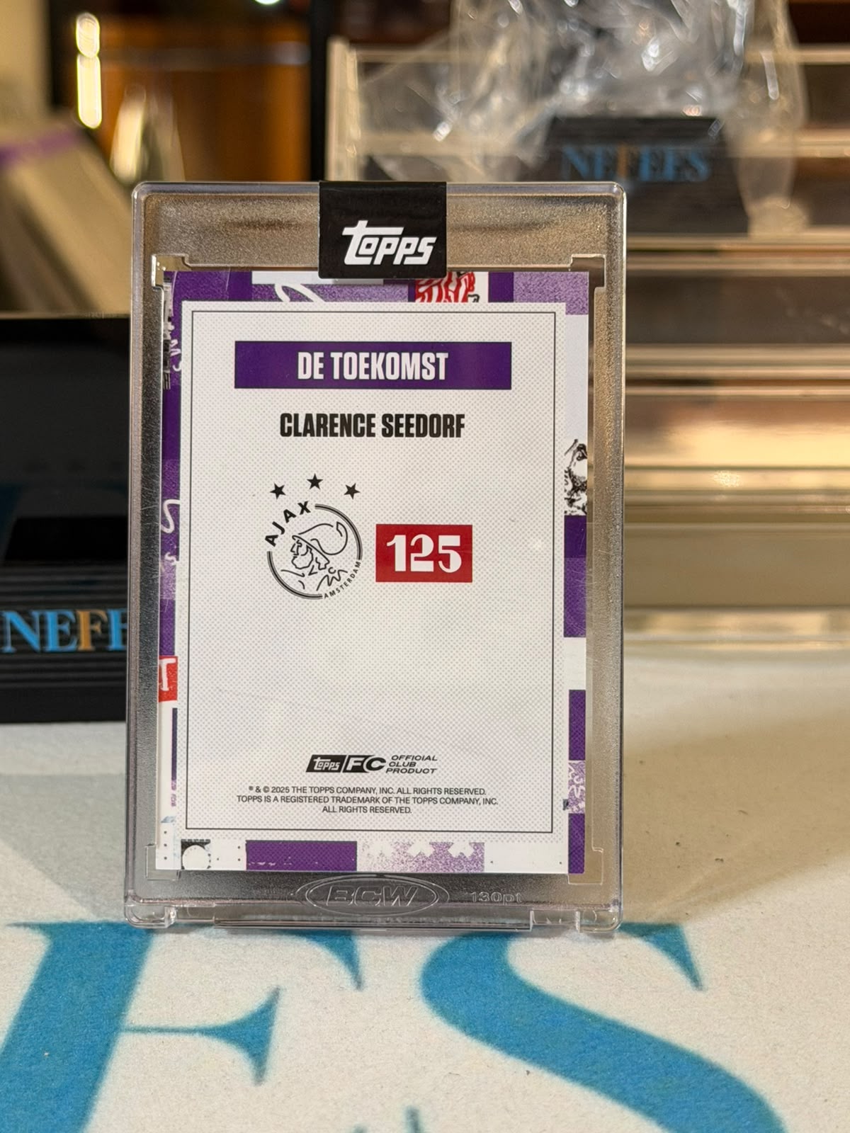 Clarence Seedorf 09/25 – De Toekomst – Topps AFC Ajax 125th Anniversary