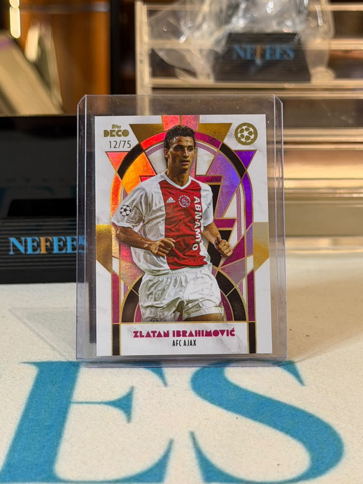 Zlatan Ibrahimović 12/75 – Legends Insert – Topps Deco UEFA Club Competitions