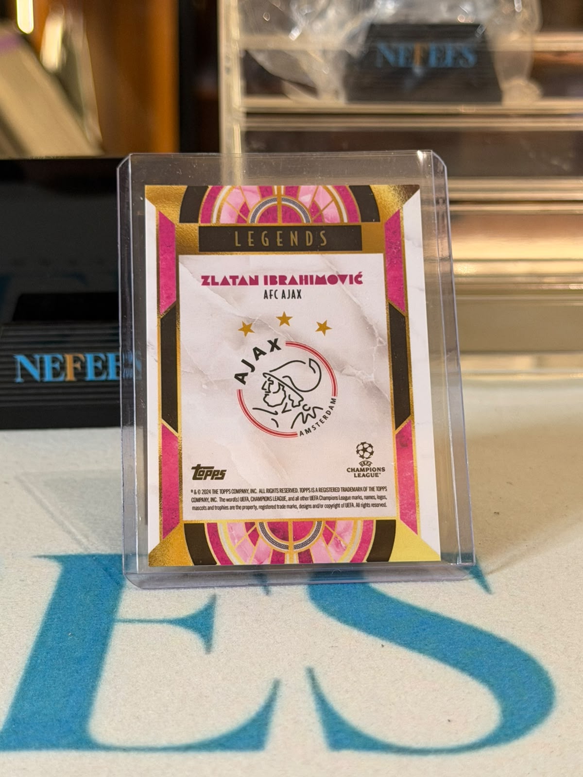 Zlatan Ibrahimović 12/75 – Legends Insert – Topps Deco UEFA Club Competitions