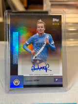 Lauren Hemp 07/25 – Autograph – 2025-26 Topps Team Set Manchester City Women – Manchester City trading card, front