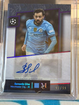 Bernardo Silva 07/99 – Archival Autograph – 2024-25 Topps Museum Collection UEFA Club… – Manchester City trading card, front