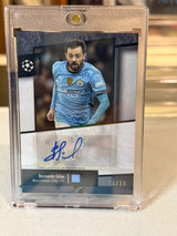 Bernardo Silva 10/10 – Archival Autograph – 2024-25 Topps Museum Collection UEFA Club… – Manchester City trading card, front
