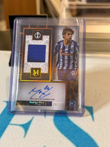 Rodrigo Mora 148/150 #MAR-RM – Autograph Relic (Citrine) – 2024-25 Topps Museum Collection UE… – FC Porto trading card, front