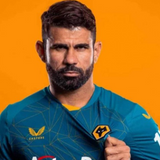 Diego Costa's Wolves 2022/23 Signed Away Shirt