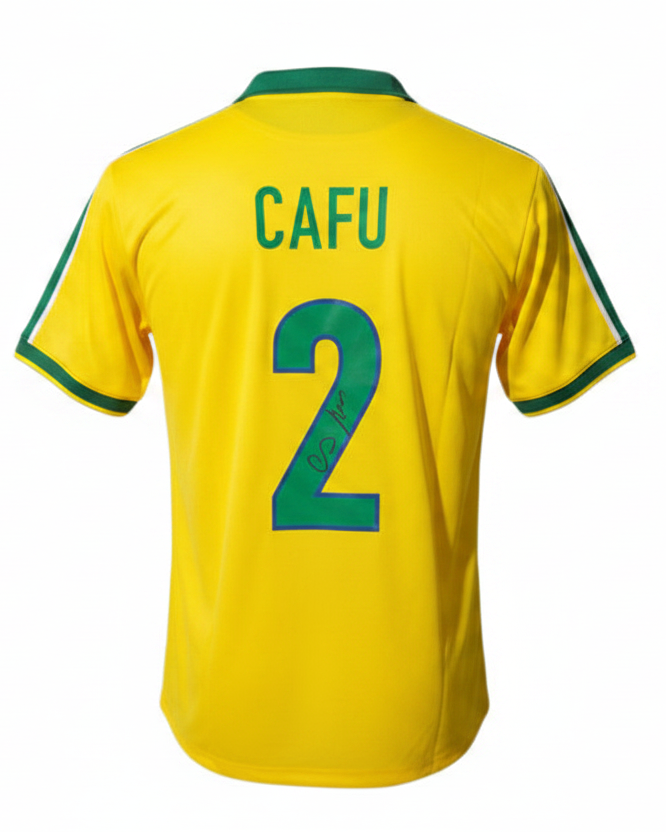 Cafu's Brazil Signed Shirt