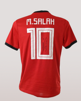 Egypt National Team Jersey signed by Mohamed Salah