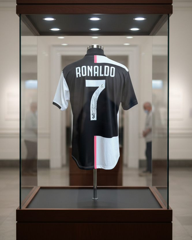 Juventus UCL 2019/20 Signed Shirt – Cristiano Ronaldo