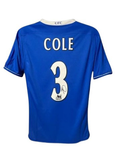 Ashley Cole's Chelsea 2003/05 Signed Shirt