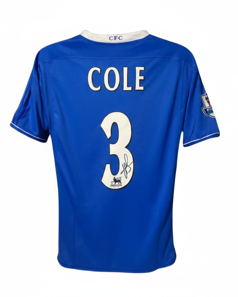 Ashley Cole's Chelsea 2003/05 Signed Shirt