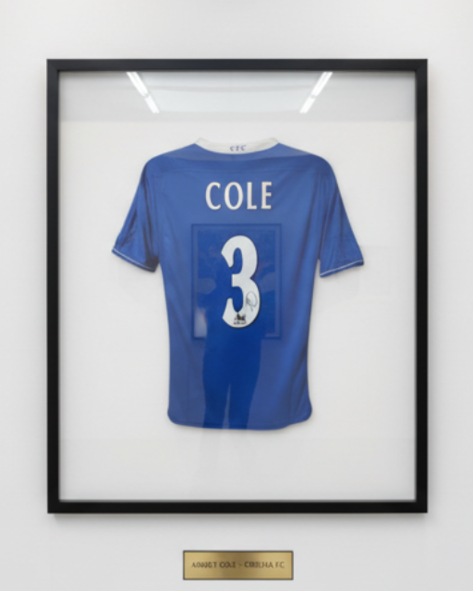Ashley Cole's Chelsea 2003/05 Signed Shirt