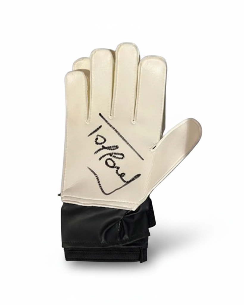 Glove signed by Claudio Taffarel