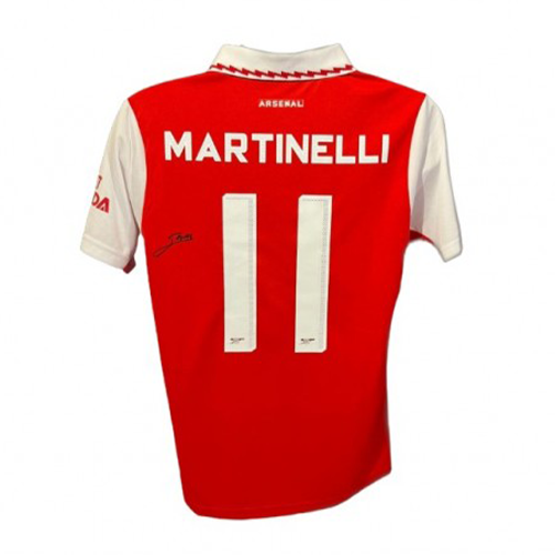 Gabriel Martinelli's Arsenal 2022/23 Signed Shirt
