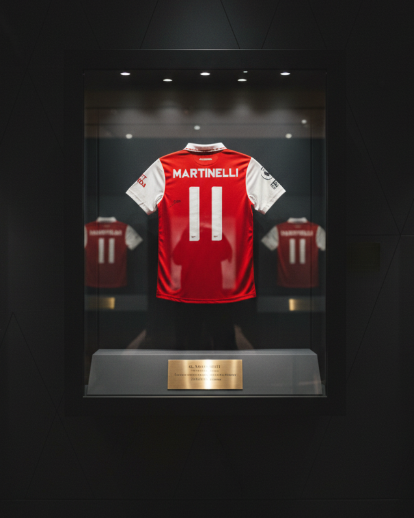 Gabriel Martinelli's Arsenal 2022/23 Signed Shirt