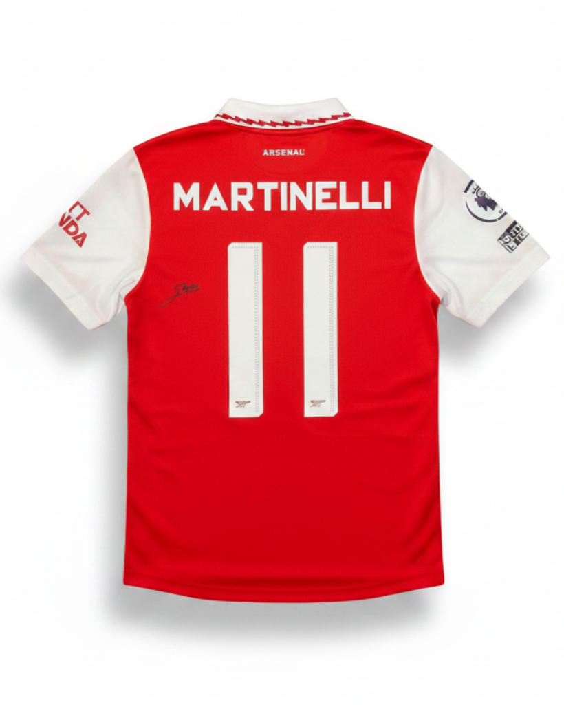 Gabriel Martinelli's Arsenal 2022/23 Signed Shirt