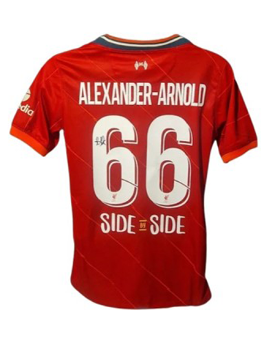 Trent Alexander-Arnold's Liverpool 2021-22 Champions League Final Signed Shirt