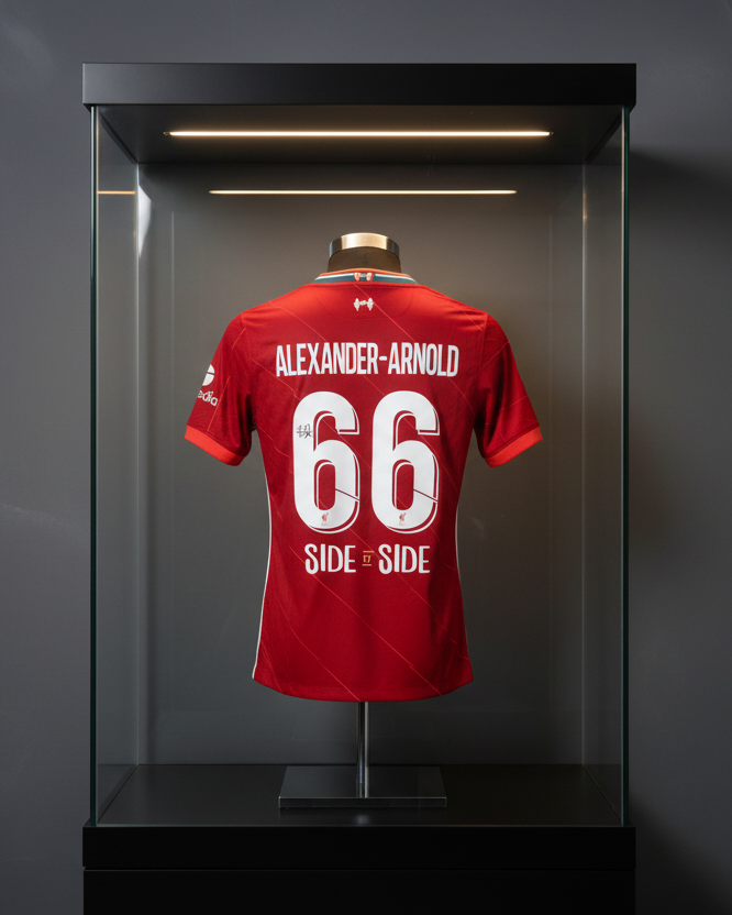 Trent Alexander-Arnold's Liverpool 2021-22 Champions League Final Signed Shirt