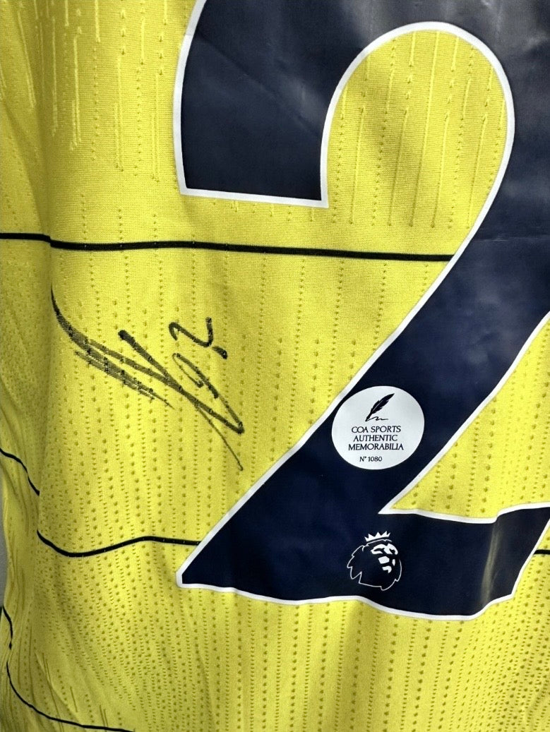 Chelsea Away Shirt 2021/22 Signed by Antonio Rüdiger