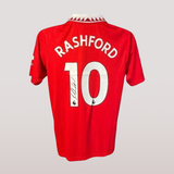 Manchester United Jersey signed by Marcus Rashford