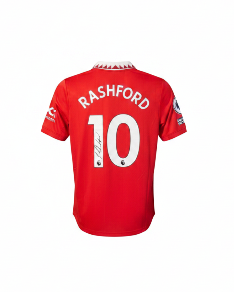 Manchester United Jersey signed by Marcus Rashford