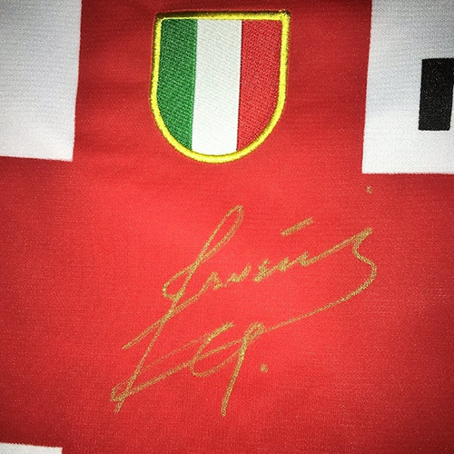 Inter Stadium Gym Sack - Signed by Javier Zanetti