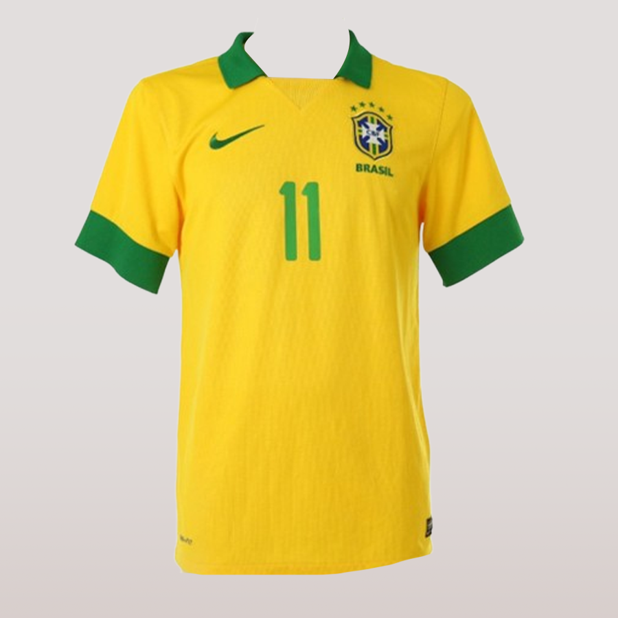 Brazil National Team Jersey signed by Neymar Jr.