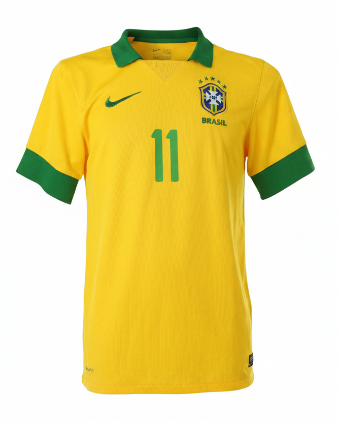 Brazil National Team Jersey signed by Neymar Jr.