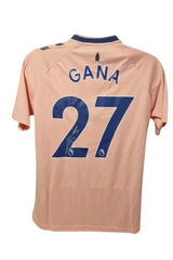 Idrissa Gueye Signed Everton Away Shirt 2022/23, front