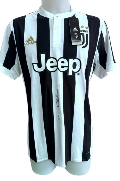Zinedine Zidane Signed Juventus Shirt 2017/18, back