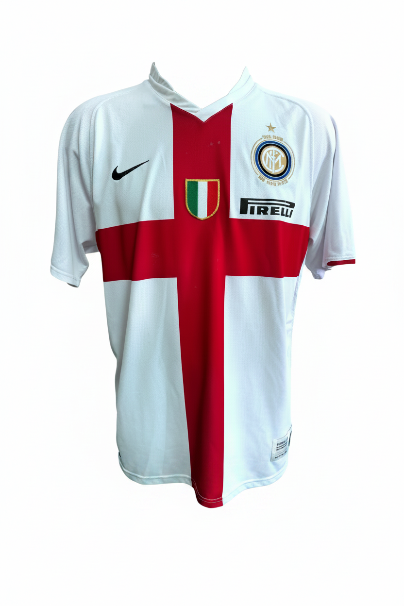 Materazzi Signed Inter Milan Shirt 2007/08, front