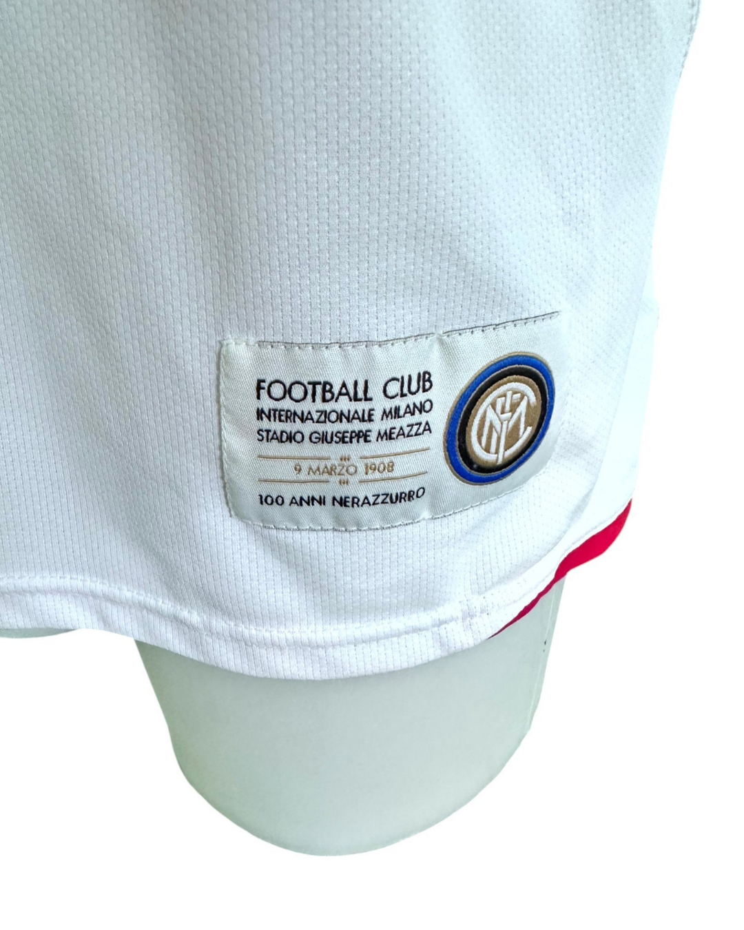 Materazzi Signed Inter Milan Shirt 2007/08, sleeve detail