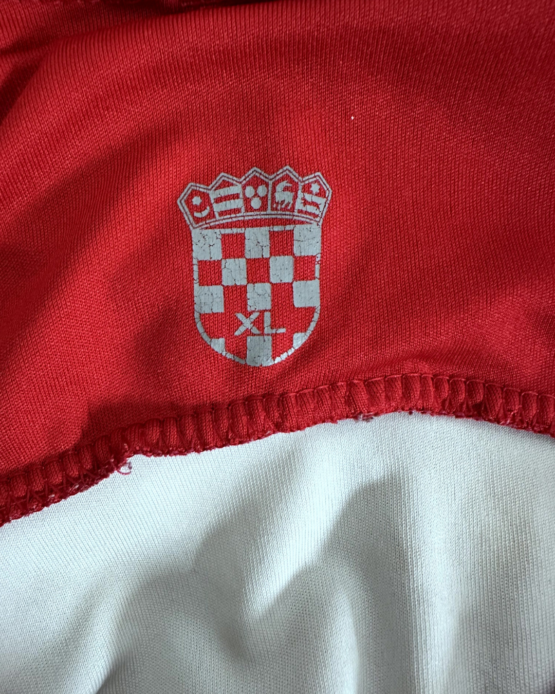 Rakitic Signed Croatia Shirt 2018, signature detail