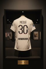 Lionel Messi Signed PSG Away Shirt 2021/22, front