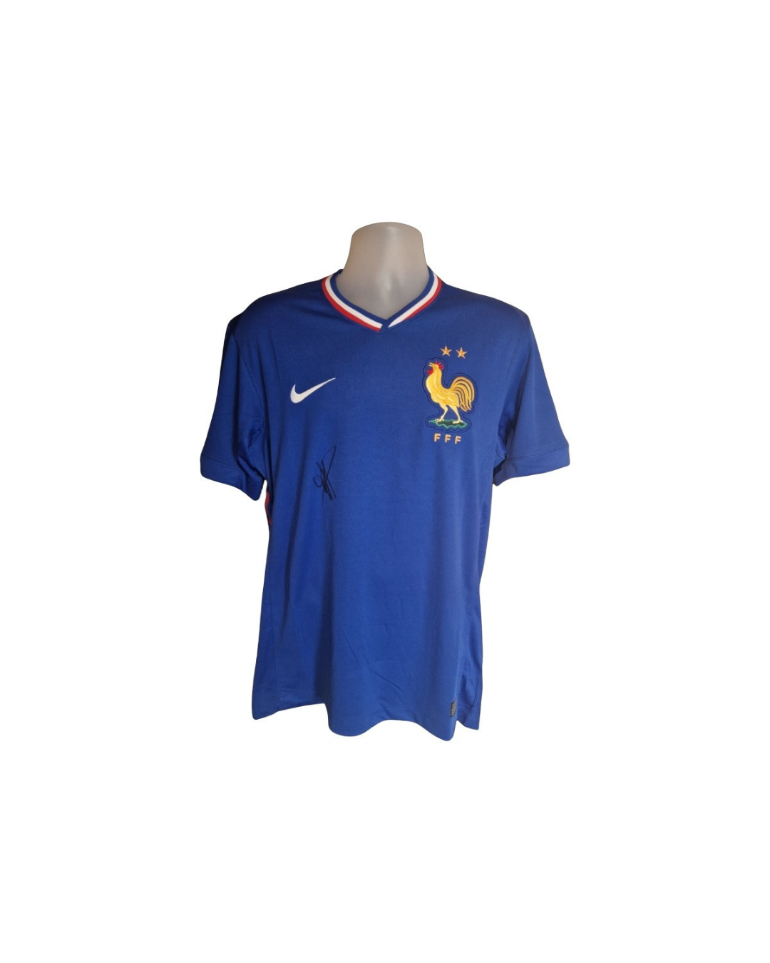 Jean-Philippe Mateta Signed France Shirt 2024/25, back