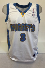 Allen Iverson's signed Denver Nuggets jersey, front