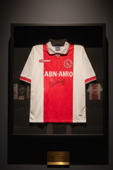 Official Ajax Shirt 1998/99 Signed by Johan Cruyff, front